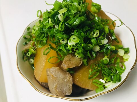 優しい味！大根と蒟蒻の煮物♫